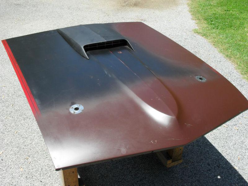 Ford hood with scoop 1969 mustang mach-1,fastback,gt 351 w 428 cj