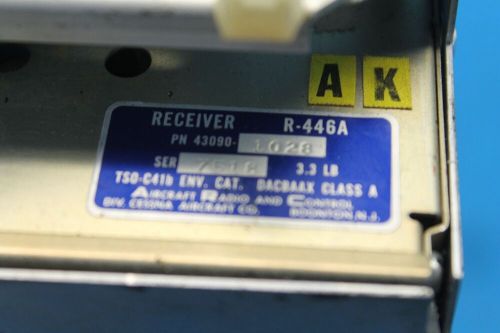 1977 Cessna 402B ARC Receiver Core w/Tray p/n 43090-1028, R-446A (26962), US $55.00, image 12