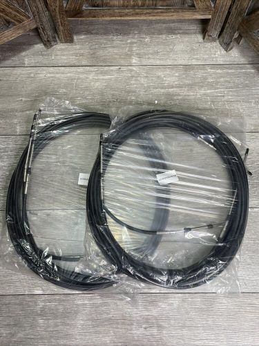 2pcs 24ft 276 Inch Marine Type Shift Remote Control Box Cable for Yamaha Black, US $30.00, image 3