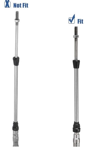 2pcs 24ft 276 Inch Marine Type Shift Remote Control Box Cable for Yamaha Black, US $30.00, image 7