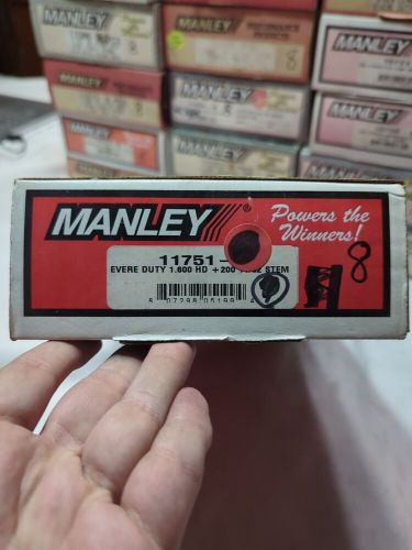 Manley 11751-8 1.600" small block chevy +200 severe duty exhaust valves set of 8
