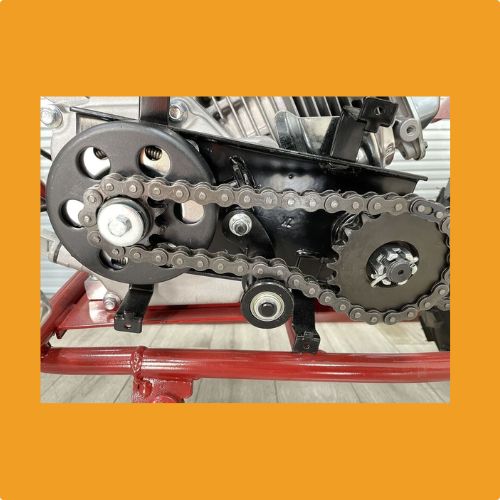 Chain tensioner 1-3/4" roller for 196cc coleman bt200x ct200u go kart - s1