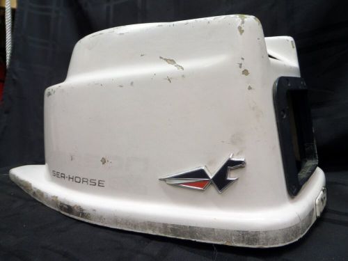 1959 JOHNSON CD-16 5.5HP COWLING SHROUD COVER HOOD 377682 OUTBOARD MOTOR, US $98.99, image 9