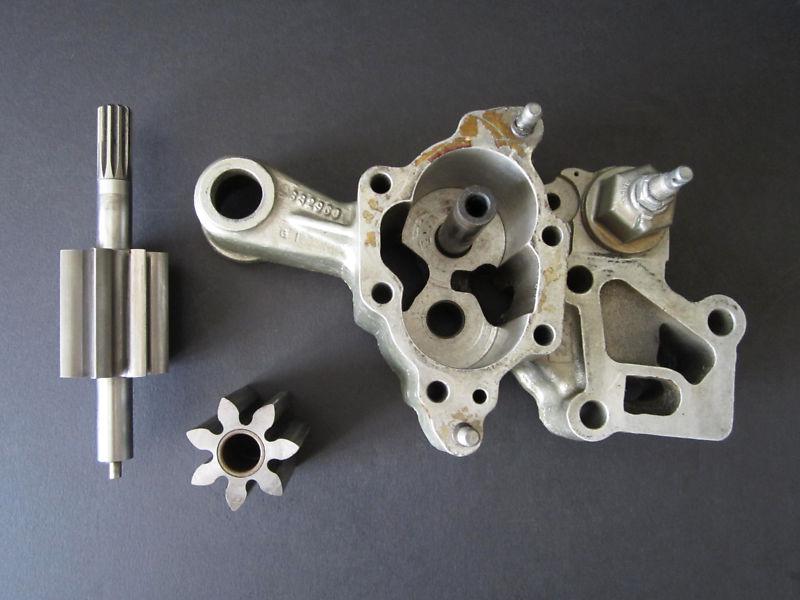 Continental TSIO-520 Oil Pump and Tach Drive Assembly Housing, P/N 632977, US $550.00, image 3