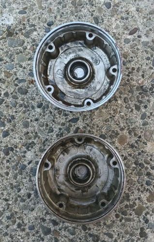 Oem chevrolet gmc truck blazer k20 k10 4x4 front hub chrome covers caps 5 bolt