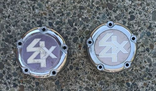 OEM Chevrolet Gmc Truck Blazer K20 K10 4X4 Front Hub Chrome Covers Caps 5 Bolt, US $49.99, image 2