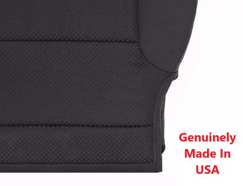 Black Driver Side Cloth Bottom Seat Cover For 2015 Chevy Silverado 1500 2500, US $132.32, image 4