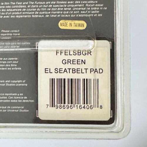 Genuine Vintage The Fast and the Furious Tuning Seat Belt cover Racing LED Pads, US $59.99, image 2