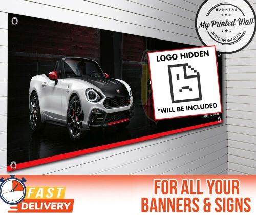 Abarth 124 Spider banner Workshop, Garage, Showroom, US $, image 2