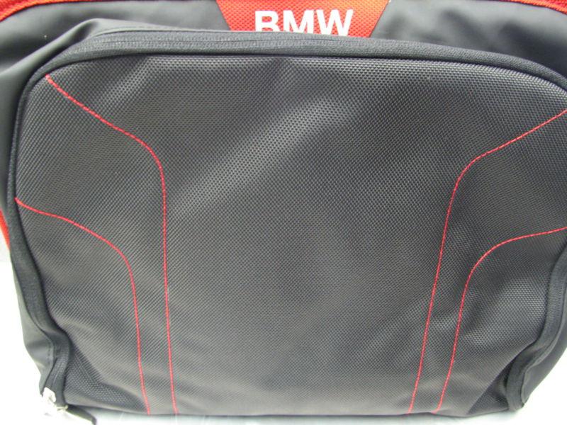 BMW 3 Series F30 Seat Backrest Bag Sportline Black Red 2012-2013 OEM, US $93.99, image 2