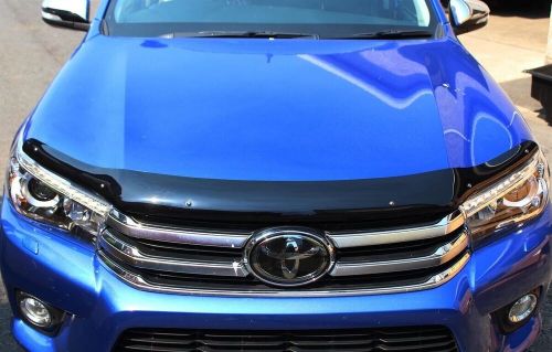 BLACK STX Bonnet Guard Protector - Bug/Stone Shield for TOYOTA HILUX 2016-2020, US $, image 3