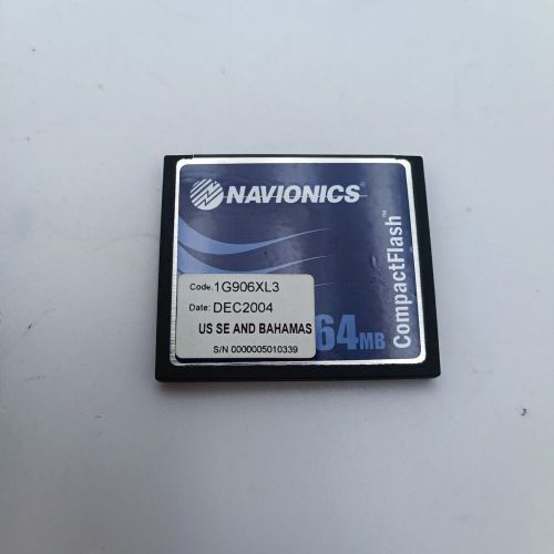Navionics 906XL CF Gold Card US SE and BAHAMAS 64MB Gold Raymarine 906XL3 G906, US $189.05, image 3