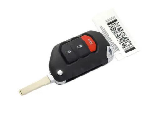 Genuine mopar integrated key fob transmitter 68416782ad