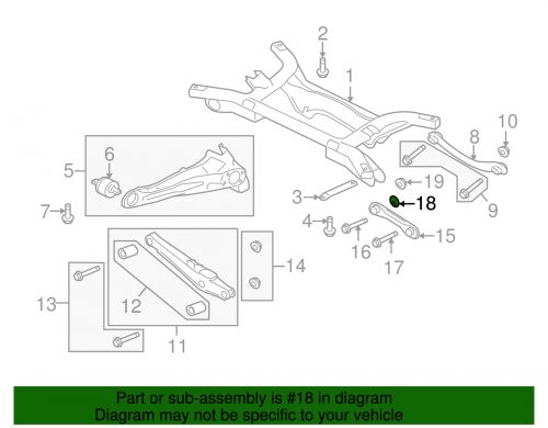 Genuine Mitsubishi Lateral Arm Adjust Cam MN184102, US $6.79, image 2
