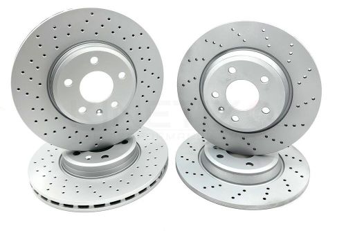 FOR AUDI A4 2.7 TDI B8 DRILLED FRONT REAR BRAKE DISCS BREMBO PADS 314mm 300mm, US $, image 9