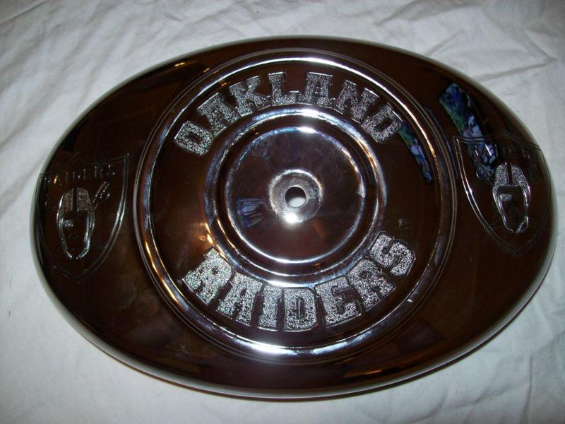 Oakland raiders air cleaner cover 2006 harley davidson street bob