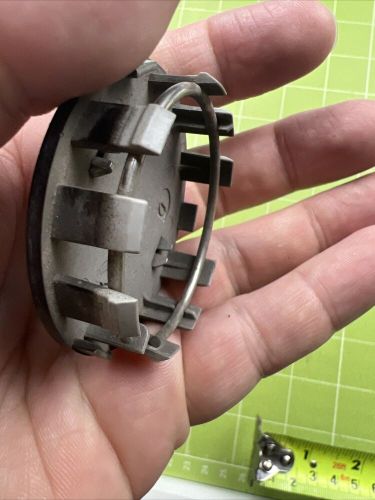 Used Factory Original BLACK 2 1/8" Nissan Center Cap OEM. U2, US $11.99, image 5