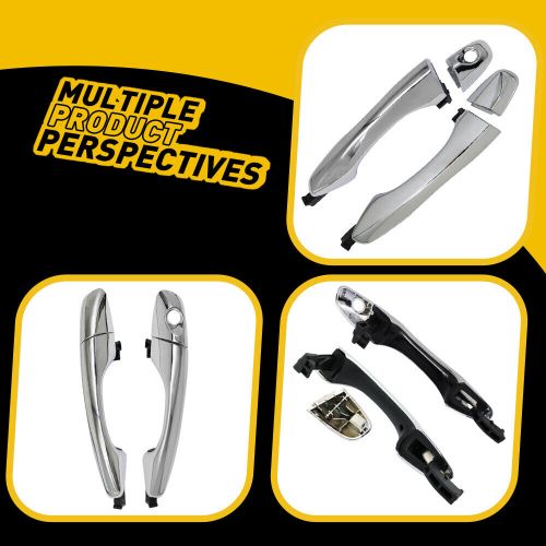 Pair chrome outside handle door left &amp; front / right for 2016-2020 kia sorento