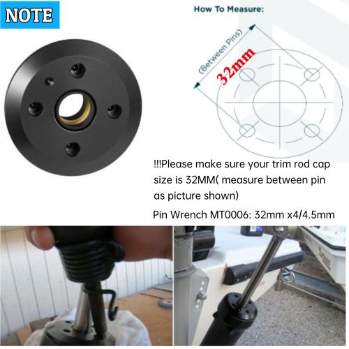 For Yamaha Suzuki Johnson Evinrude Outboard Pin Wrench MT0006-32mmx4mm, US $37.78, image 9