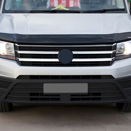 Plastic Front Stone & Bug Deflector Hood Deflector Fit VW Crafter (2018-2024), US $145.00, image 11