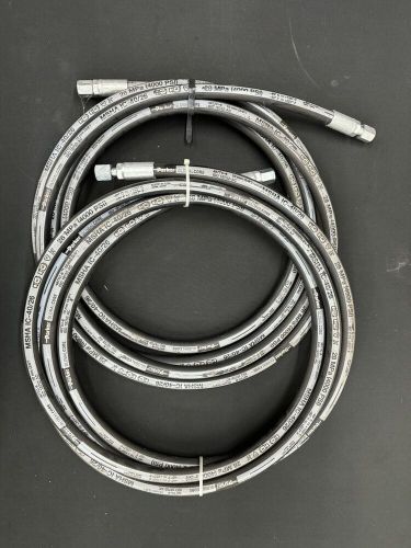 Lowrider hydraulics #6 hose 3/8&#034;, 15ft, 4000 psi, 2 pack parker hoses