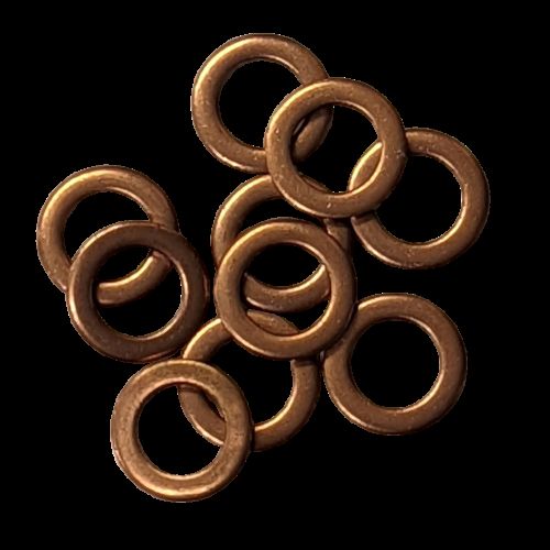 Copper crush washers - 10 pack - 10mm &amp; 3/8"