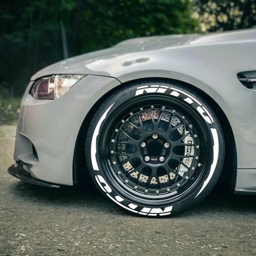 Tire Lettering Sticker NITTO With Stripes 1.06'' 14''-22'' 8 Sets For 4 Tires, US $33.00, image 2