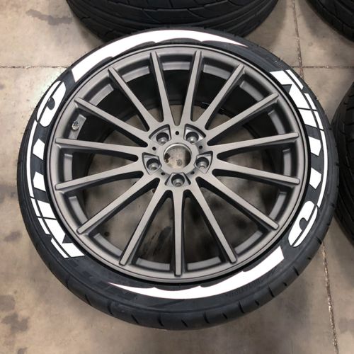 Tire Lettering Sticker NITTO With Stripes 1.06'' 14''-22'' 8 Sets For 4 Tires, US $33.00, image 11