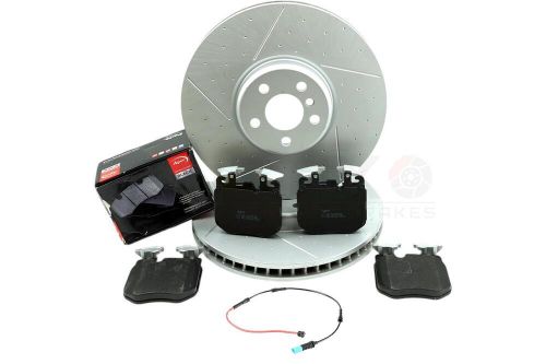 FOR BMW 740i M SPORT G11 G12 FRONT BRAKE DISCS APEC BLACK PADS & SENSOR 374mm, US $, image 12