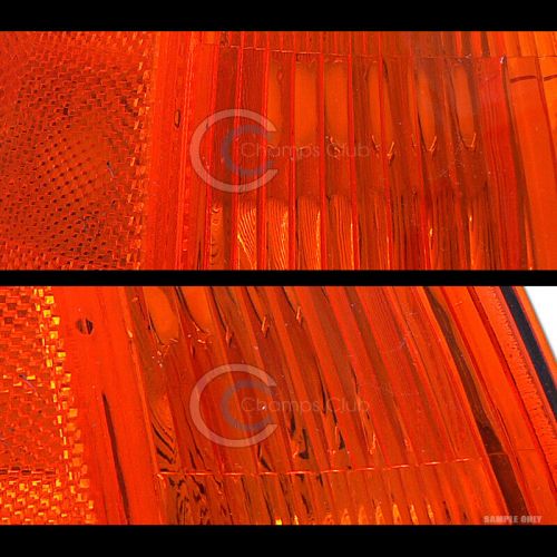 Fits 90-91 honda civic 2 door/coupe jdm style amber signal parking corner lights