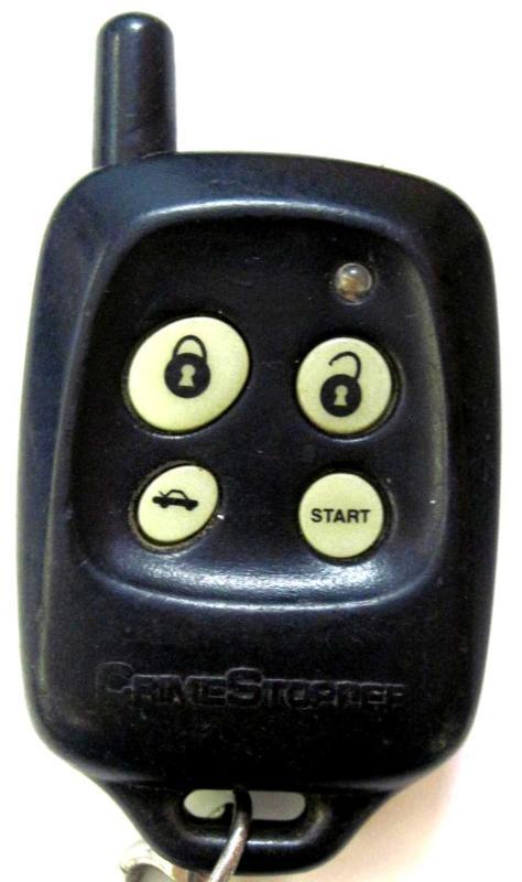 Crimestopper keyless starter remote control clicker chx433tx green led cs-394