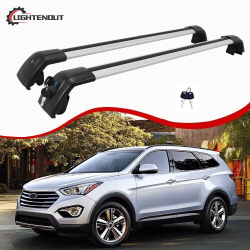 2PCS Lockable Cross Bars for Hyundai Santa Fe XL 2013-2020 Roof Rack Cargo, US $89.00, image 22