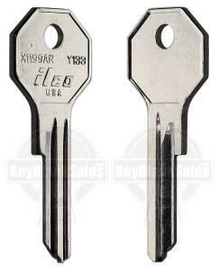 Key blank for vintage studebaker ingnition 1949 to 1963 y133 x1199ar