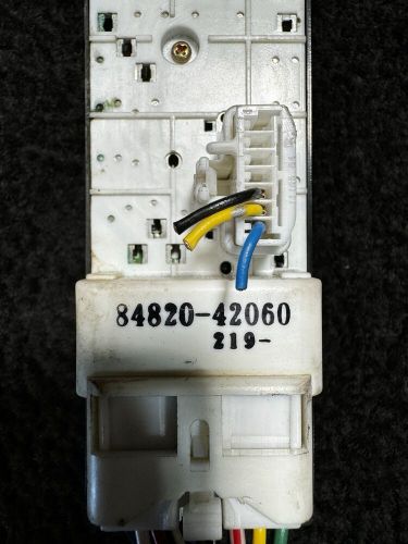 1998-2000 Toyota Rav4 Master Power Window Control Switch OEM, US $45.00, image 2