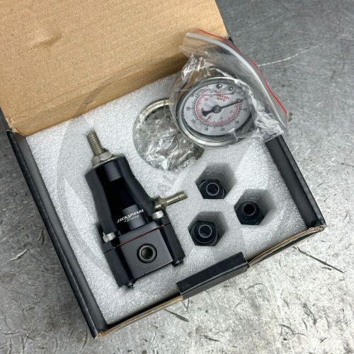 Jackspania Aero Style Fuel Pressure Regulator 6AN With Extra Fuel Pressure Gauge, US $28.95, image 2