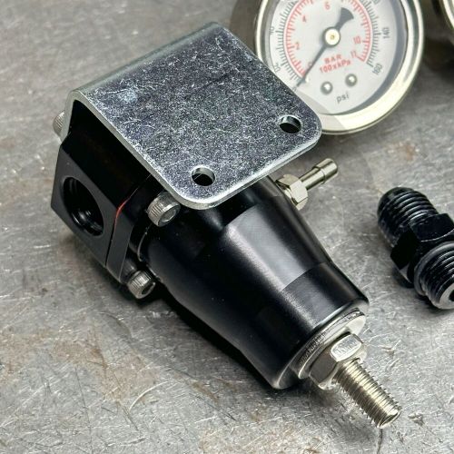 Jackspania Aero Style Fuel Pressure Regulator 6AN With Extra Fuel Pressure Gauge, US $28.95, image 6