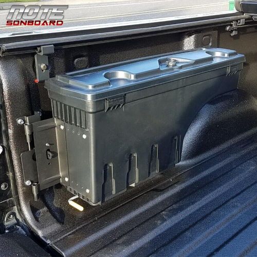 Truck bed storage box tool box left &amp; right fit for 2002-2018 ram 1500 2500 3500