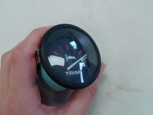 TELEFLEX TRIM GAUGE 2" 57905 BLACK MARINE BOAT, US $24.95, image 3