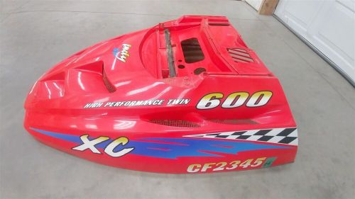 1999 Polaris 600 XC SP Gen II Chassis Hood Shroud Front Cover Cab Red No Cracks, US $114.99, image 6