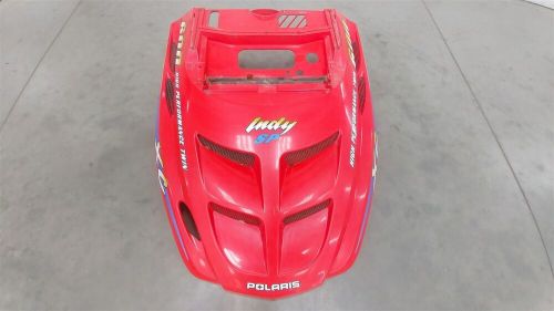 1999 Polaris 600 XC SP Gen II Chassis Hood Shroud Front Cover Cab Red No Cracks, US $114.99, image 11