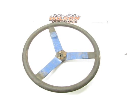 3 Spoke 17" Steering Wheel IMCA UMP WISSOTA DEMO DERBY FIGURE 8 SWEET MFG #2, US $35.00, image 5