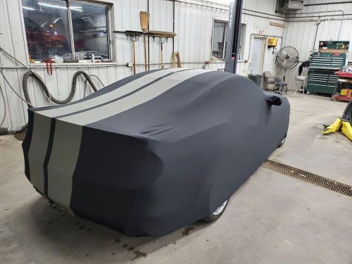 For Aston Martin One-77 Indoor Grey Line Dustproof Stain Stretch Full Car Cover, US $119.99, image 7