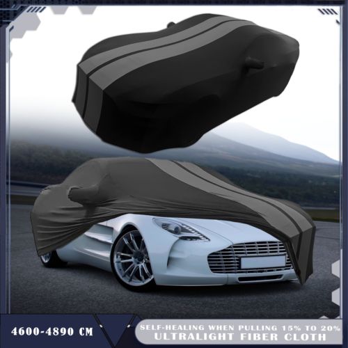 For Aston Martin One-77 Indoor Grey Line Dustproof Stain Stretch Full Car Cover, US $119.99, image 10