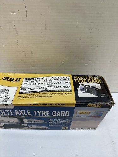 Adco 3993 black small triple axle tyre gard - fits 27" - 29"
