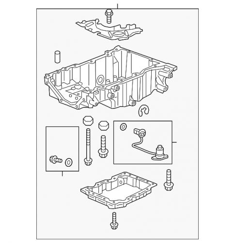 Genuine GM Oil Pan 28289985, US $117.76, image 5