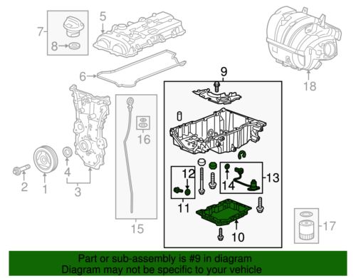 Genuine GM Oil Pan 28289985, US $117.76, image 7