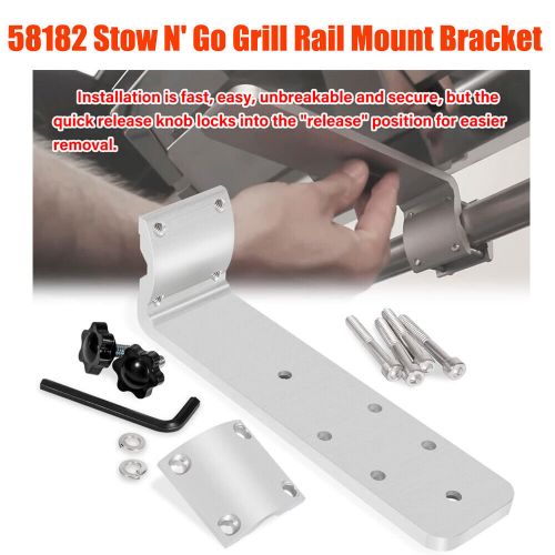 Stow N' Go Grill Rail Mount Bracket for Any Kuma Grill and RV Boat Camping 58182, US $44.49, image 7
