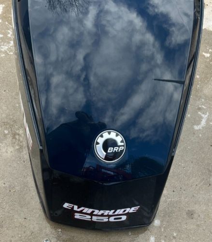 Evinrude Etec Engine Cover Cowling 0285654 '06 up 225-250hp FRESHWATER!, US $294.00, image 3