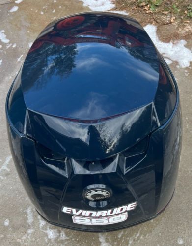 Evinrude Etec Engine Cover Cowling 0285654 '06 up 225-250hp FRESHWATER!, US $294.00, image 5