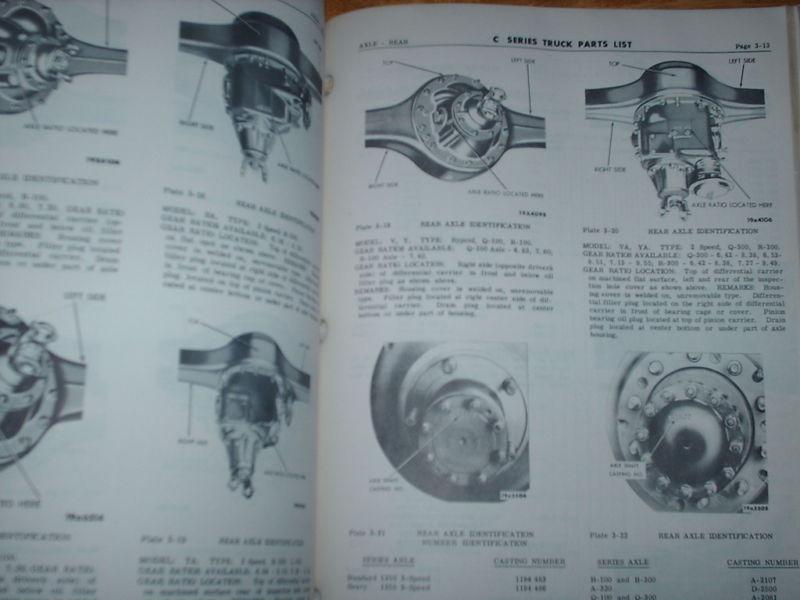Find 1955 DODGE TRUCK PARTS BOOK / CATALOG / ORIGINAL C SERIES in
